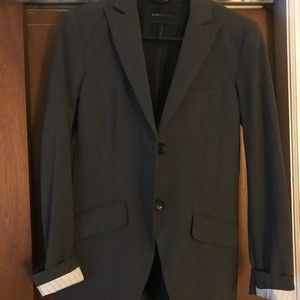 Gray sports jacket